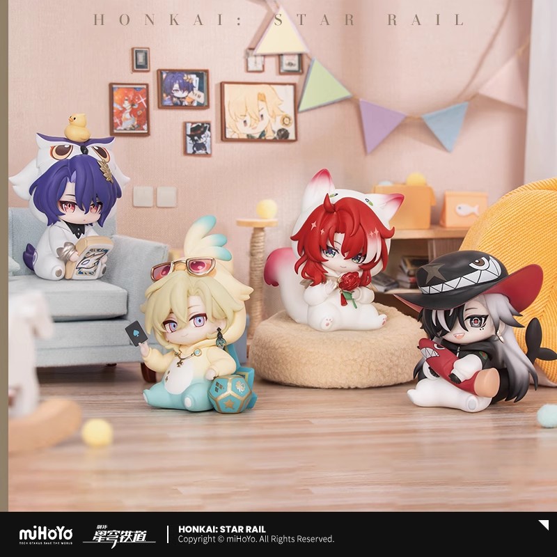 Anime Merchandise Gift - التماثيل الرسمية لعبة هونكاي ستار السكك