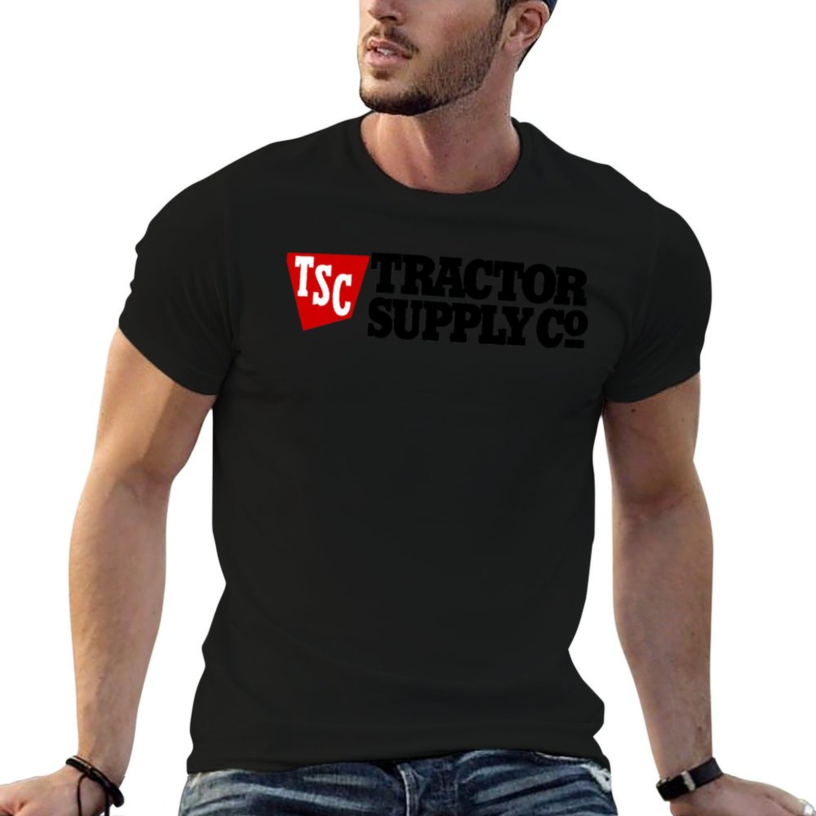 Anime Merchandise For Men - تي شيرت بشعار Tractor Supply TSC،