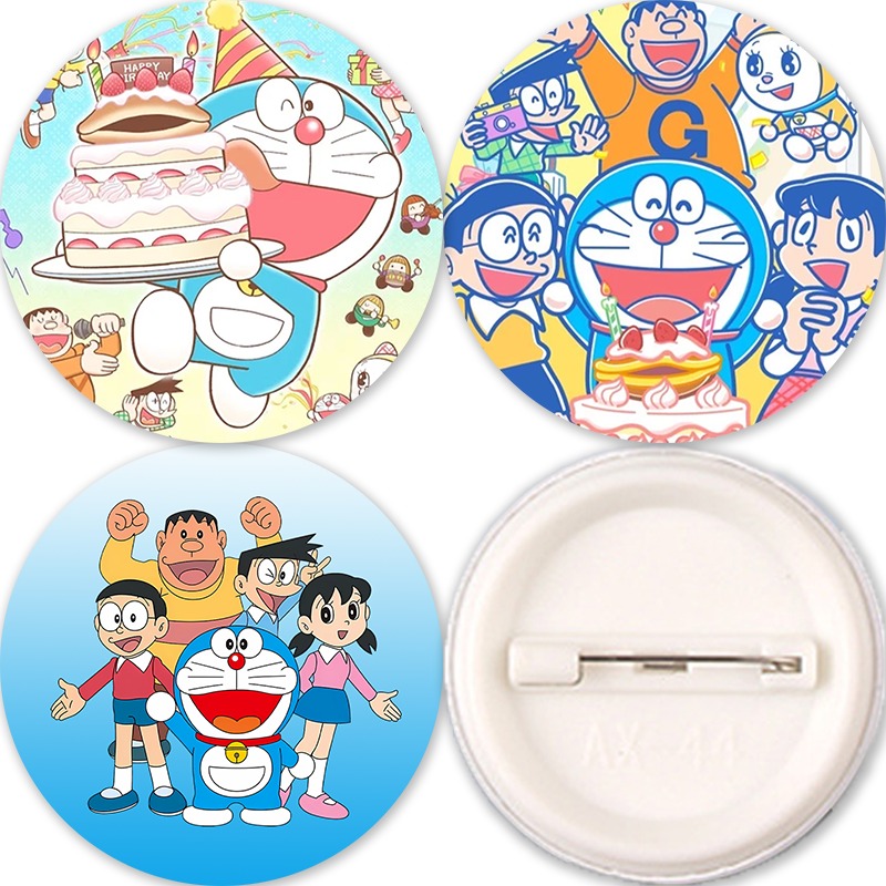 Anime Merchandise For Men - دبابيس أنمي دورايمون للنساء والرجال، دبابيس