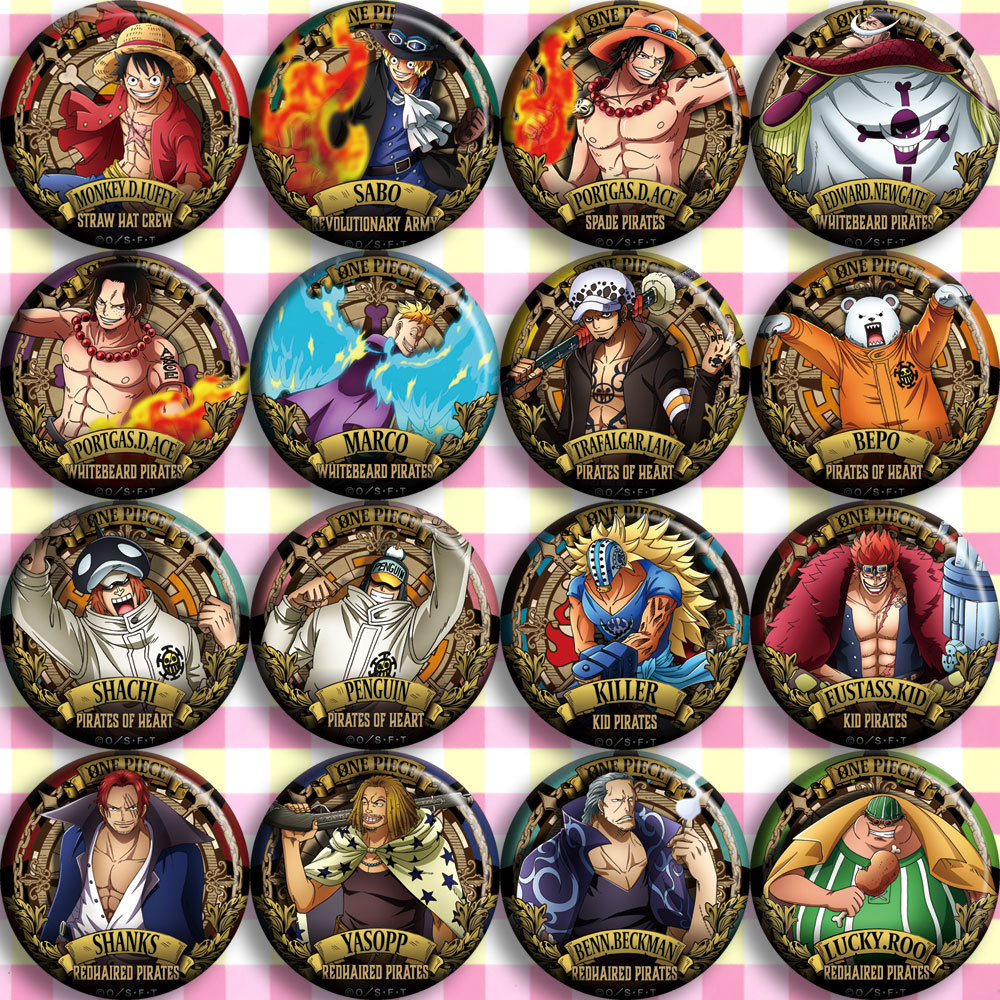 ONEPIECE أنيمي شارة C نمط لوفي - مراجعة Luffy Anime Merchandise وسعره