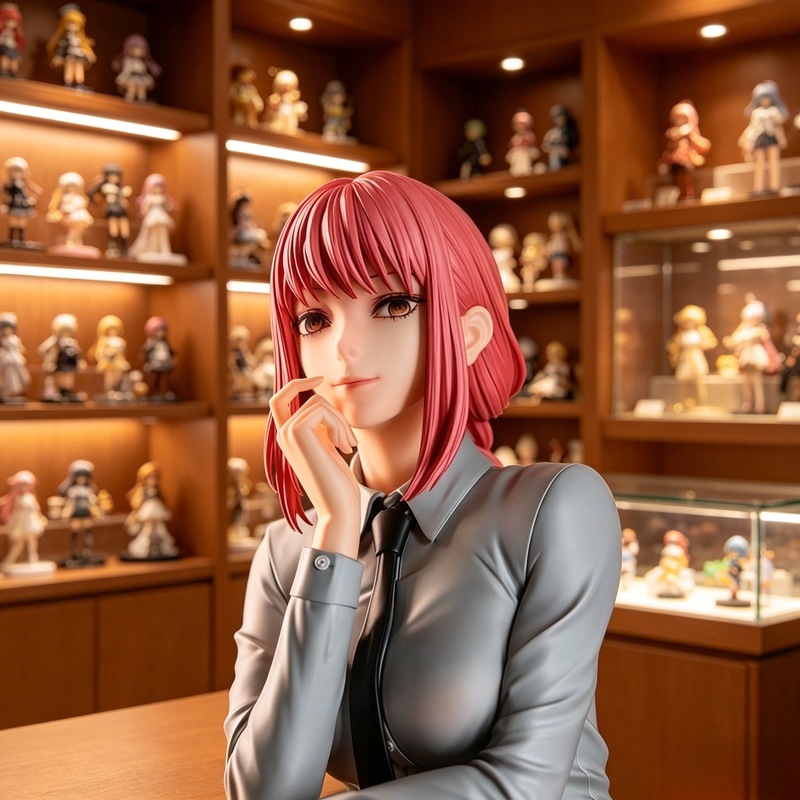 تمثال شخصية ماكيما من أنمي Cha - مراجعة Anime Merchandise For Men وسعره