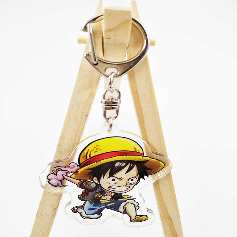 سلسلة مفاتيح أكريليك بتصميم شخ - مراجعة Luffy Anime Merchandise وسعره