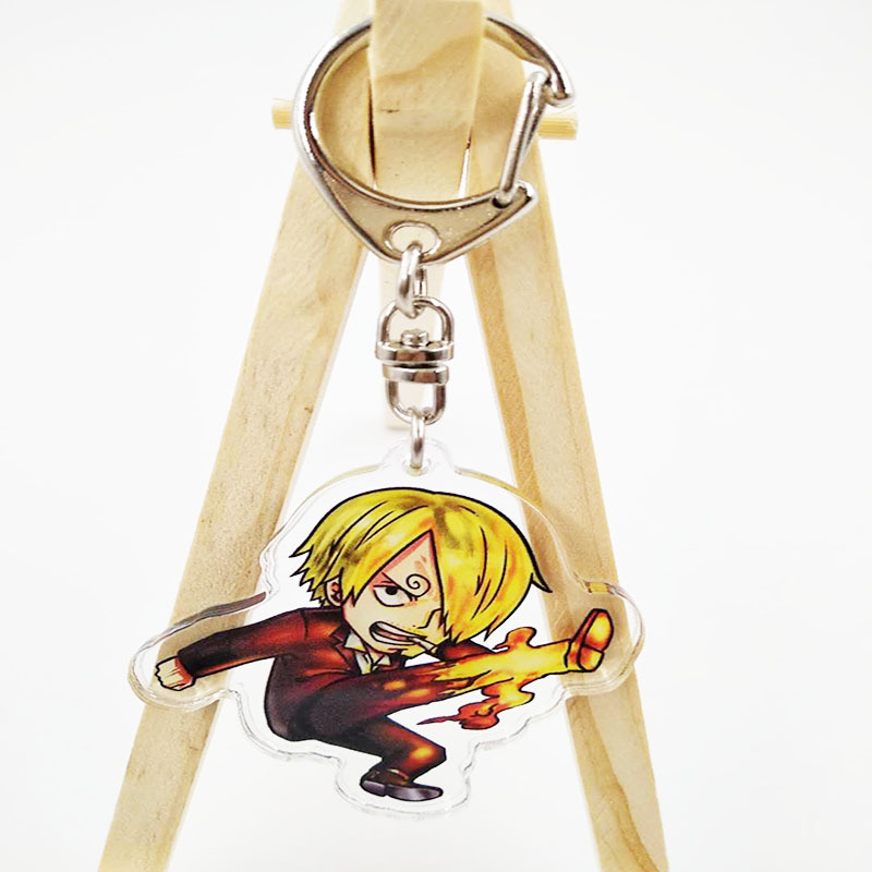 سلسلة مفاتيح أكريليك بتصميم شخ - مراجعة Luffy Anime Merchandise وسعره