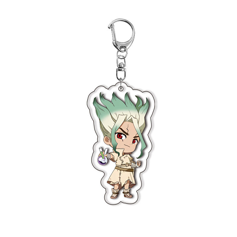 سلسلة مفاتيح أكريليك مزدوجة ال - مراجعة Anime Merchandise Gift وسعره