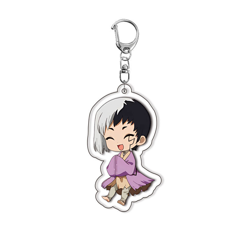 سلسلة مفاتيح أكريليك مزدوجة ال - مراجعة Anime Merchandise Gift وسعره