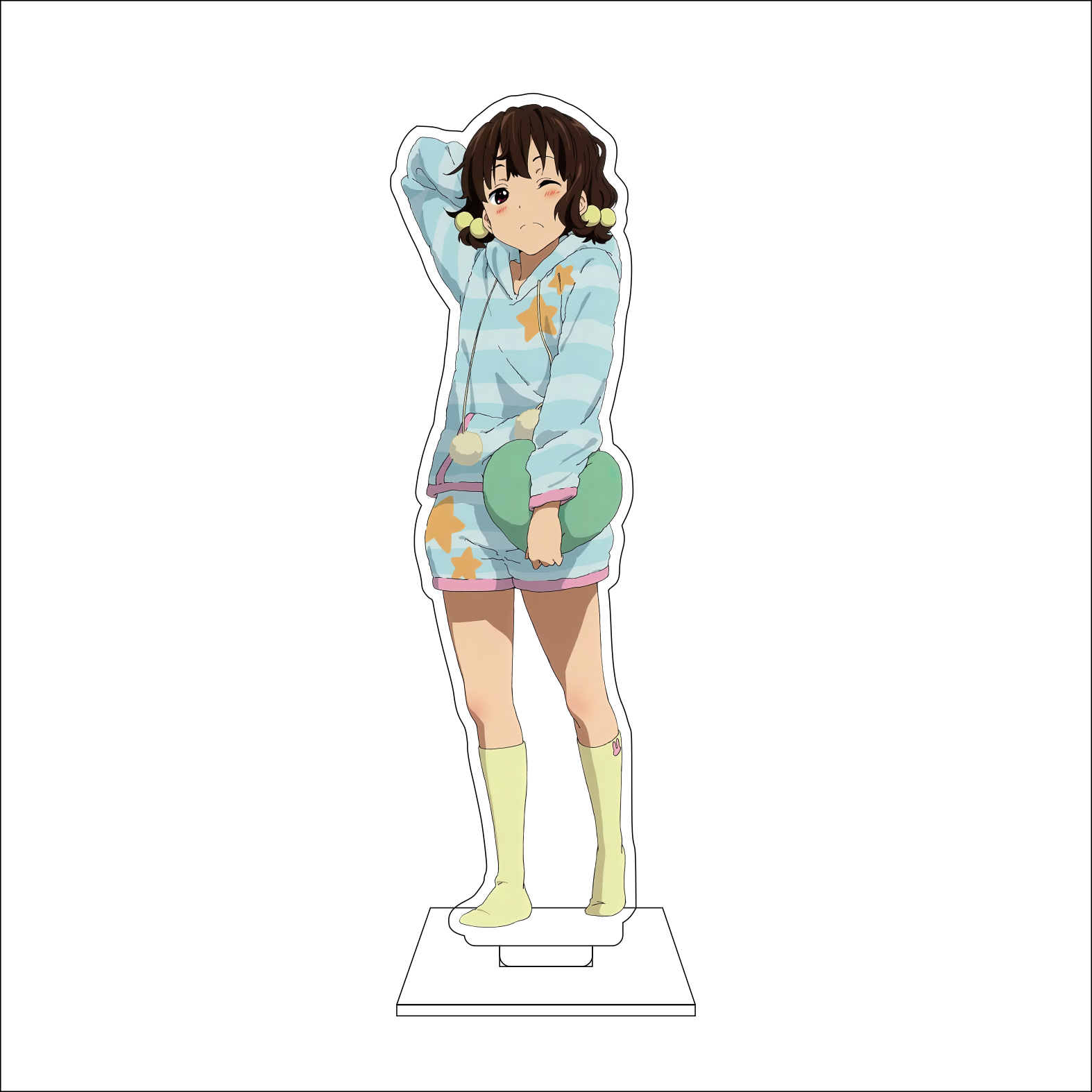 16 سم أنيمي K-ON! لوحة عرض أكر - مراجعة Anime Merchandise Accessories وسعره