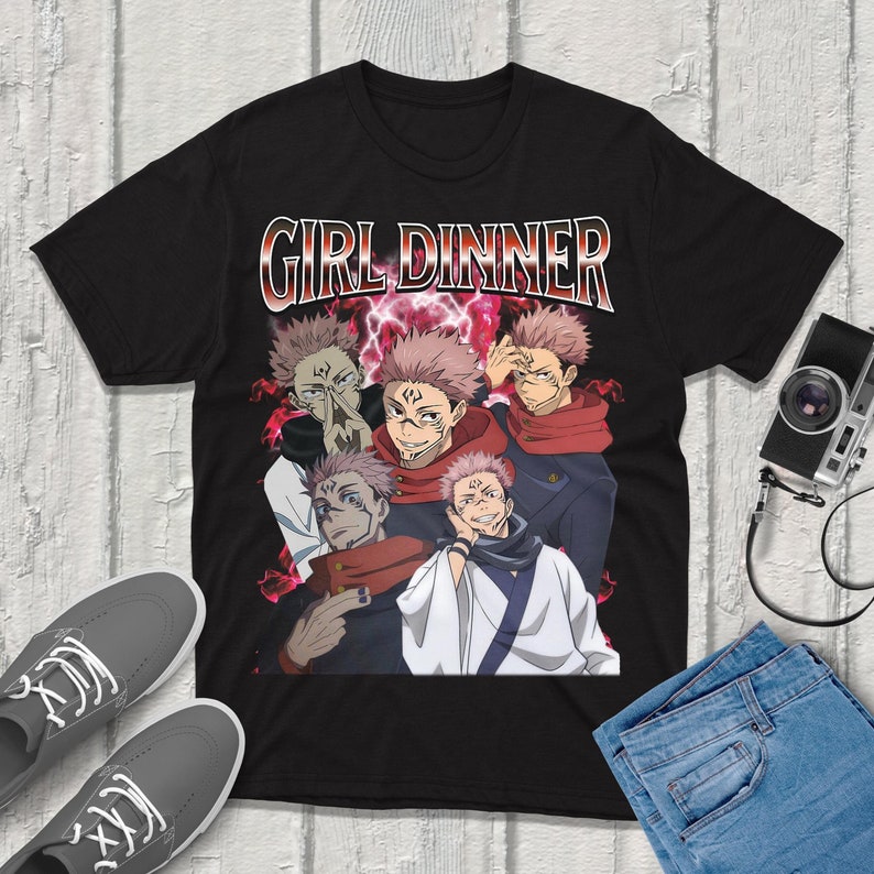 تي شيرت Sukuna Jujutsu-Kaisen  - مراجعة Anime Merchandise For Men وسعره