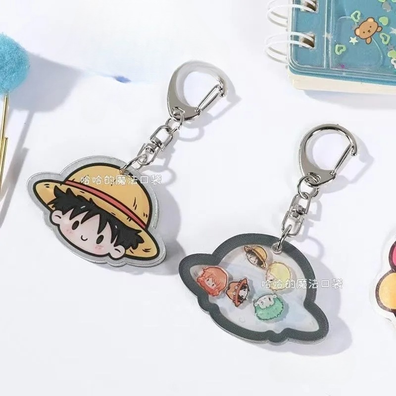 سلسلة مفاتيح كرتونية لطيفة لشخ - مراجعة Luffy Anime Merchandise وسعره