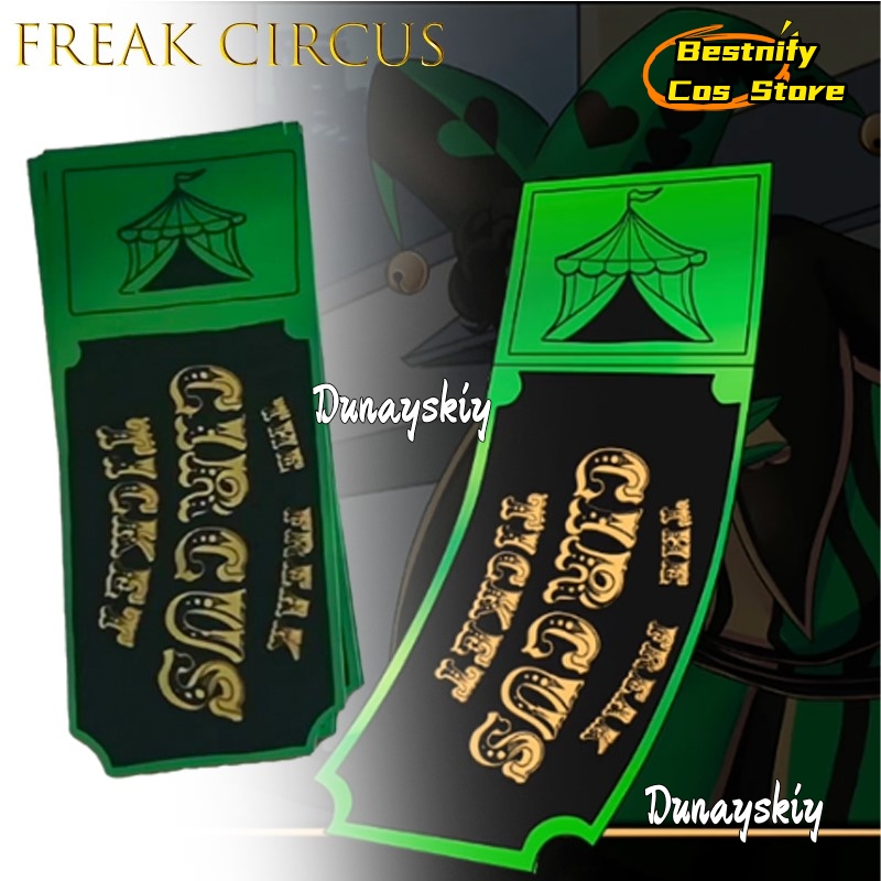 BFreak بطاقة تذكرة السيرك أحمر - مراجعة Anime Merchandise In Japanese وسعره