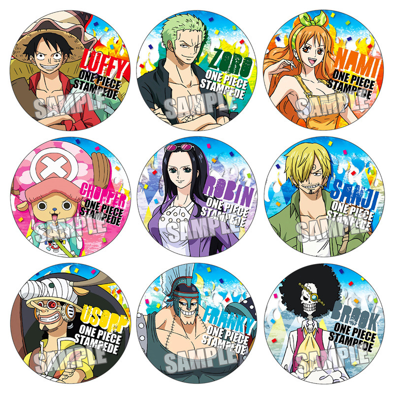 قطعة واحدة فيلم ختم أنيمي شارة - مراجعة Luffy Anime Merchandise وسعره
