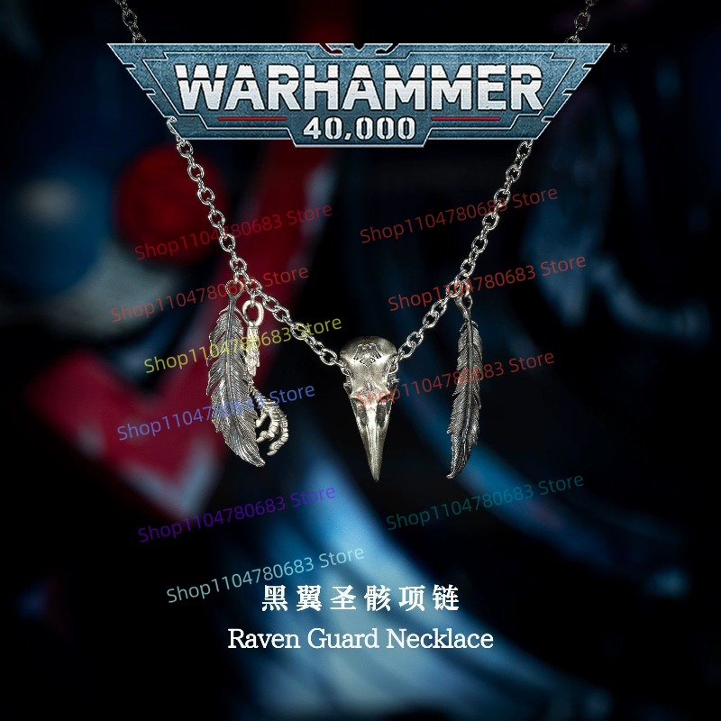 قلادة 40K رافين جارد، زينة ملا - مراجعة Anime Merchandise For Men وسعره