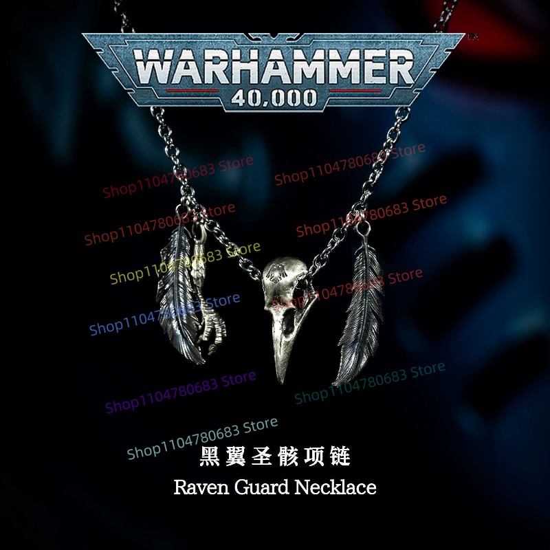 قلادة 40K رافين جارد، زينة ملا - مراجعة Anime Merchandise For Men وسعره