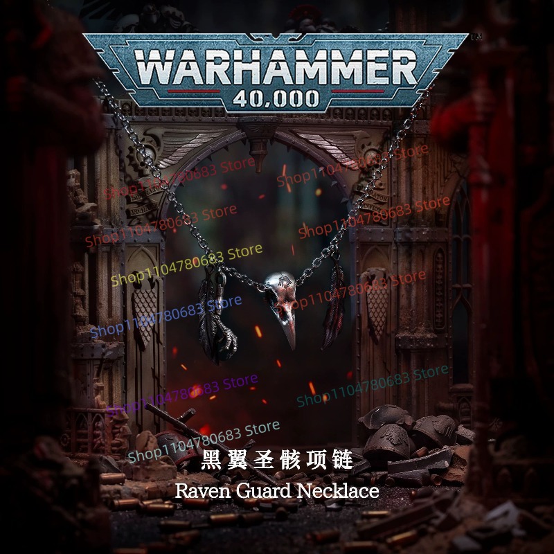 قلادة 40K رافين جارد، زينة ملا - مراجعة Anime Merchandise For Men وسعره