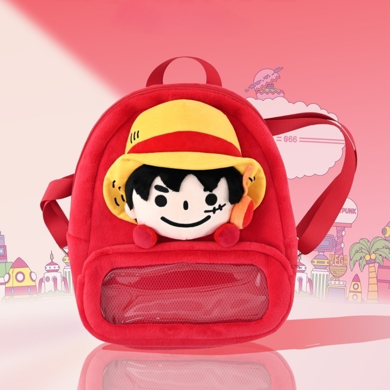 حقيبة ظهر ون بيس بتصميم مونكي  - مراجعة Luffy Anime Merchandise وسعره