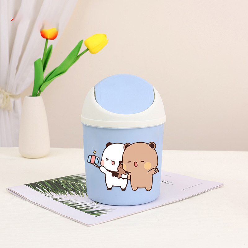 سلة مهملات مكتبية صغيرة بوبو د - مراجعة Manga Storage Box وسعره