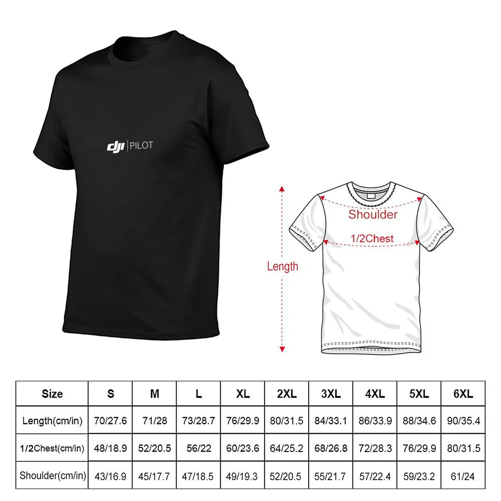 أفضل بائع - تي شيرت DJI Pilot  - مراجعة Anime Merchandise For Men وسعره